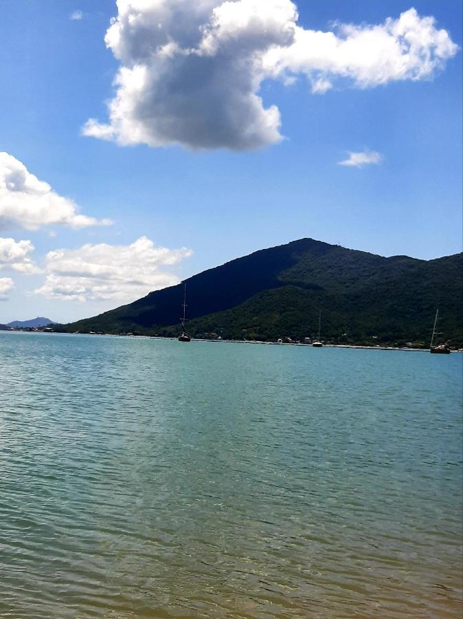 Pe Na Areia, Casa Na Praia De Frente Para O Mar Florianópolis Εξωτερικό φωτογραφία