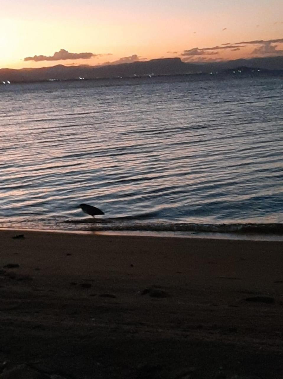 Pe Na Areia, Casa Na Praia De Frente Para O Mar Florianópolis Εξωτερικό φωτογραφία