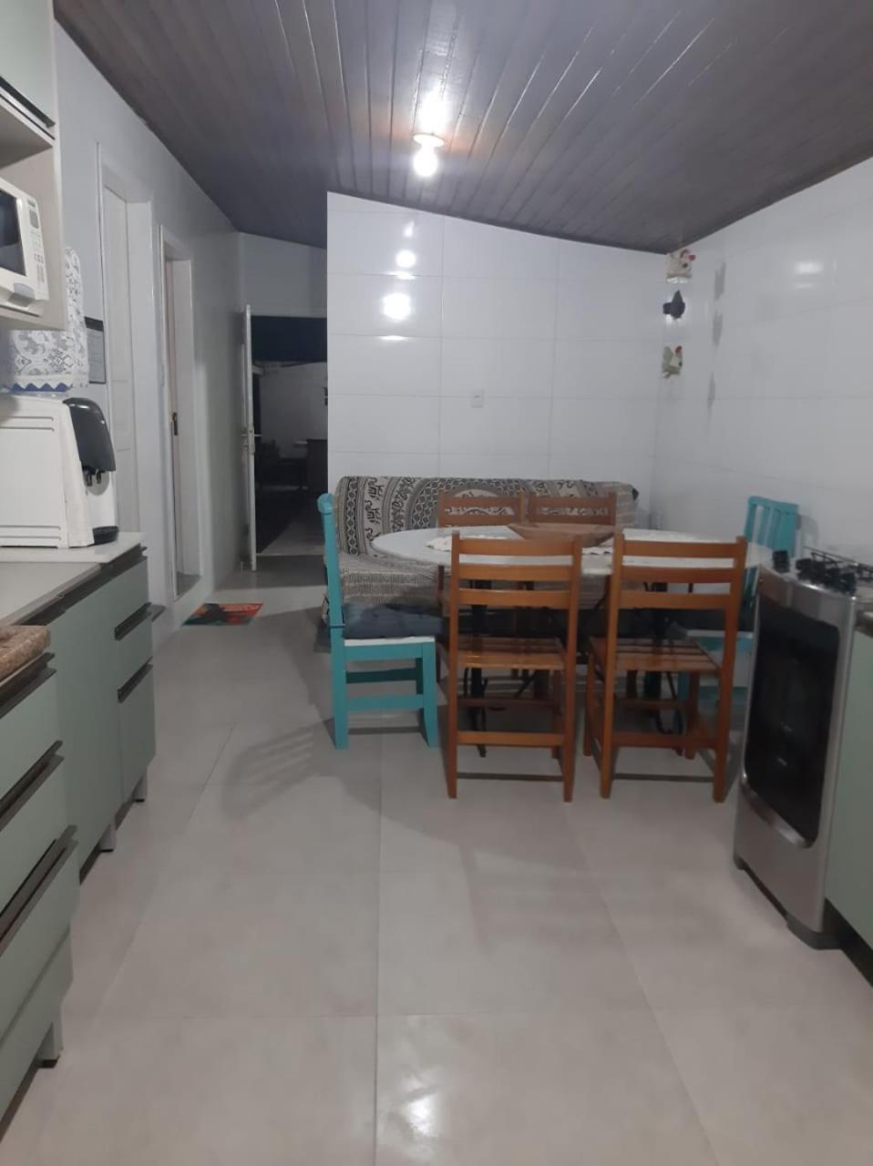 Pe Na Areia, Casa Na Praia De Frente Para O Mar Florianópolis Εξωτερικό φωτογραφία